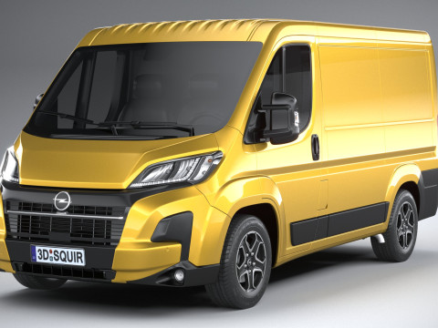 Opel Movano L1H1 2024 Modello 3D