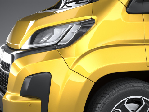 Opel Movano L1H1 2024 Modello 3D