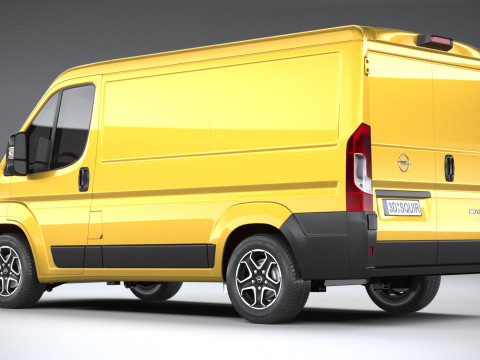 Opel Movano L1H1 2024 Modello 3D