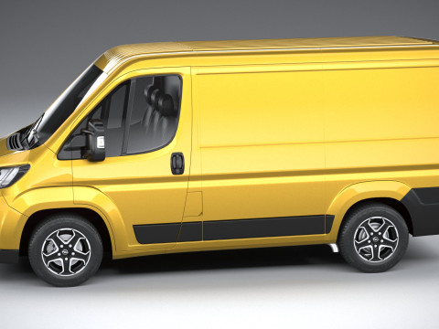 Opel Movano L1H1 2024 Modello 3D