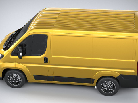 Opel Movano L1H1 2024 Modello 3D