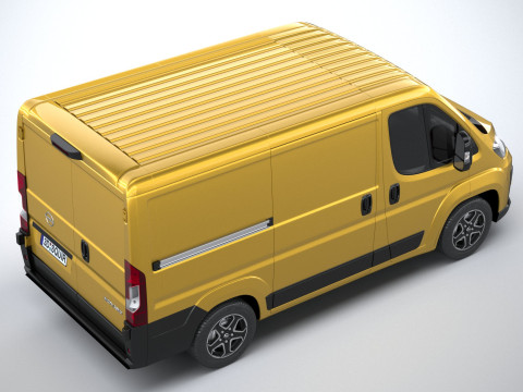 Opel Movano L1H1 2024 Modello 3D