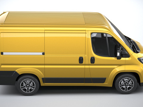 Opel Movano L1H1 2024 Modello 3D