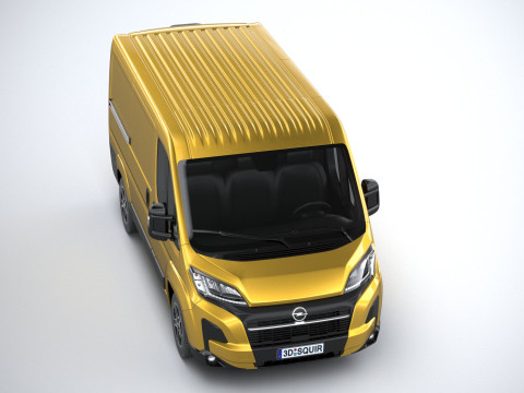 Opel Movano L1H1 2024 Modello 3D