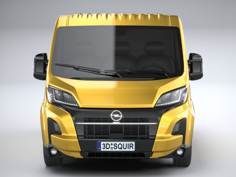 Opel Movano L1H1 2024 Modello 3D