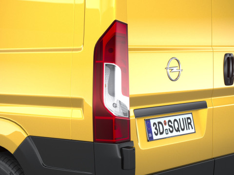 Opel Movano L1H1 2024 Modello 3D