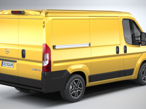 Opel Movano L1H1 2024 Modello 3D