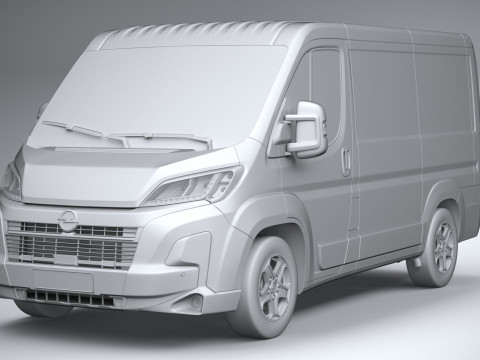 Opel Movano L1H1 2024 Modello 3D
