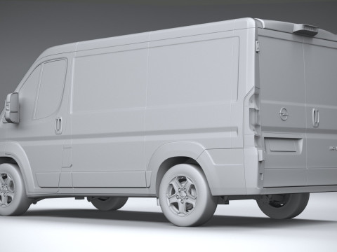 Opel Movano L1H1 2024 Modello 3D