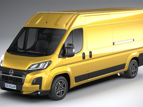 Opel Movano L2H2 2024 3D Модель