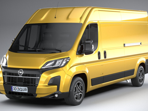 Opel Movano L2H2 2024 3D Модель