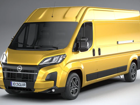 Opel Movano L2H2 2024 3D Model