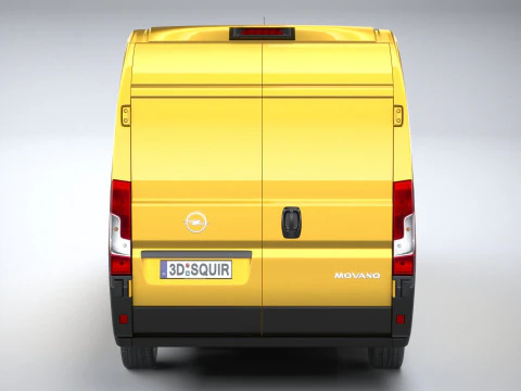 Opel Movano L2H2 2024 3D Model