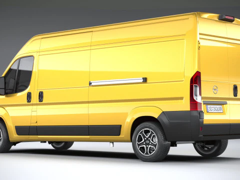 Opel Movano L2H2 2024 3D Model