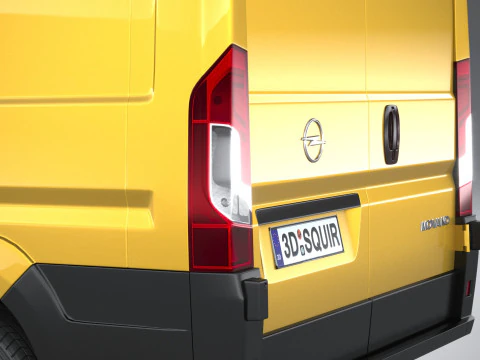 Opel Movano L2H2 2024 3D Model
