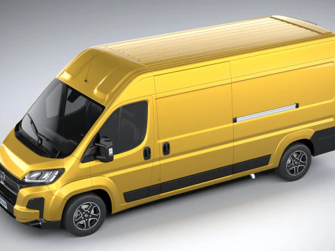 Opel Movano L2H2 2024 3D Model