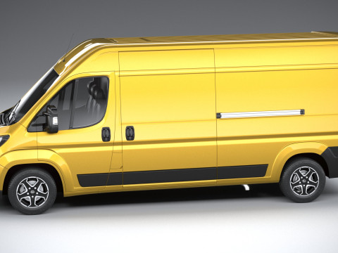 Opel Movano L2H2 2024 3D Модель