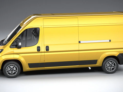 Opel Movano L2H2 2024 3D Model