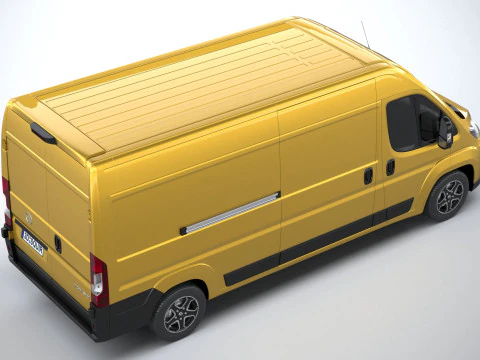 Opel Movano L2H2 2024 3D Model