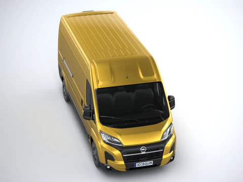 Opel Movano L2H2 2024 3D Model
