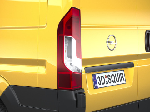 Opel Movano L2H2 2024 3D Модель