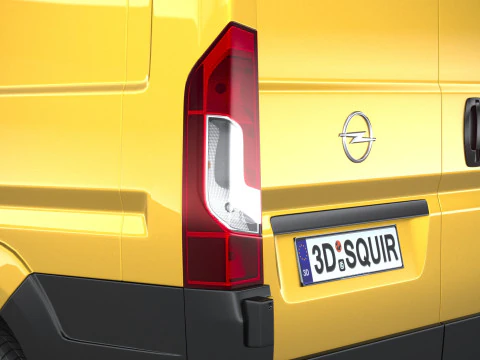 Opel Movano L2H2 2024 3D Model