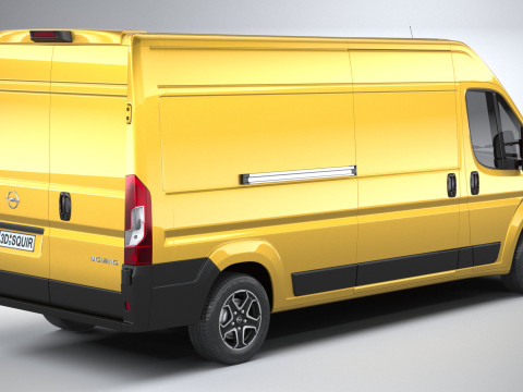 Opel Movano L2H2 2024 3D Модель