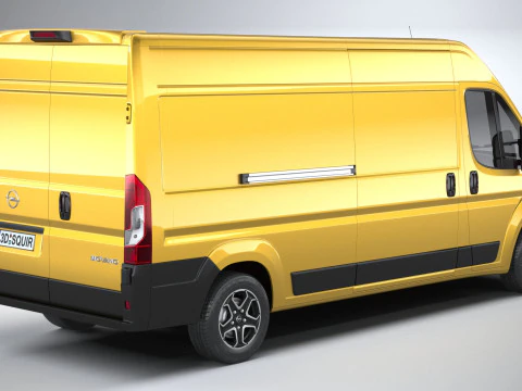 Opel Movano L2H2 2024 3D Model