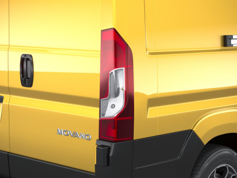 Opel Movano L2H2 2024 3D Модель