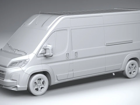 Opel Movano L2H2 2024 3D Model