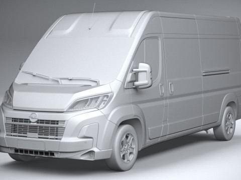 Opel Movano L2H2 2024 3D Модель