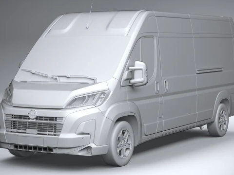 Opel Movano L2H2 2024 3D Model