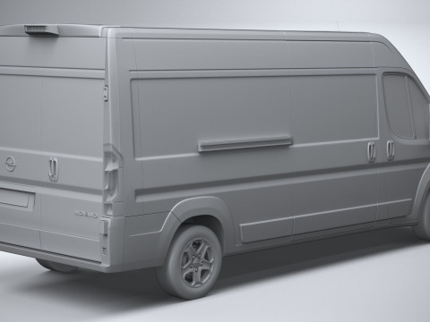 Opel Movano L2H2 2024 3D Модель