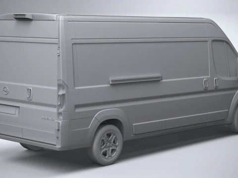 Opel Movano L2H2 2024 3D Model