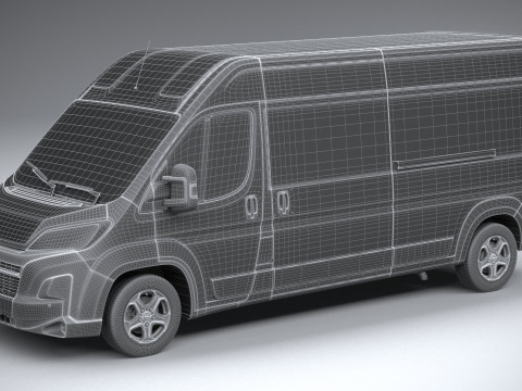 Opel Movano L2H2 2024 3D Модель