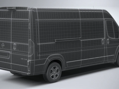 Opel Movano L2H2 2024 3D Model