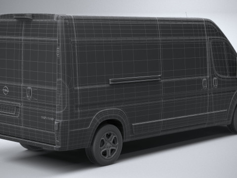 Opel Movano L2H2 2024 3D Модель