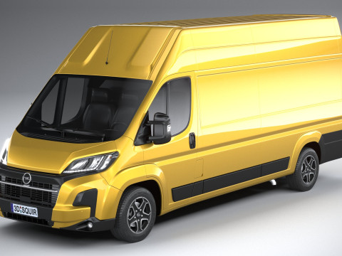 Opel Movano L4H3 2024 3D Model