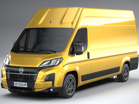 Opel Movano L4H3 2024 3D Model