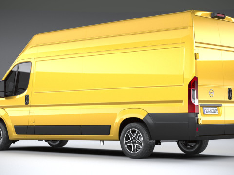 Opel Movano L4H3 2024 3D Model