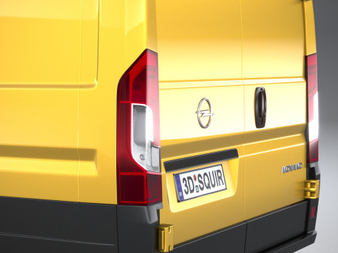 Opel Movano L4H3 2024 3D Model