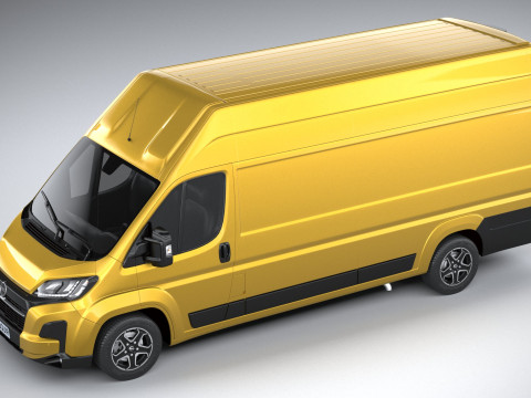 Opel Movano L4H3 2024 3D Model