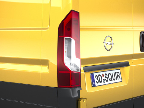 Opel Movano L4H3 2024 3D Model