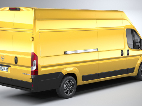 Opel Movano L4H3 2024 3D Model