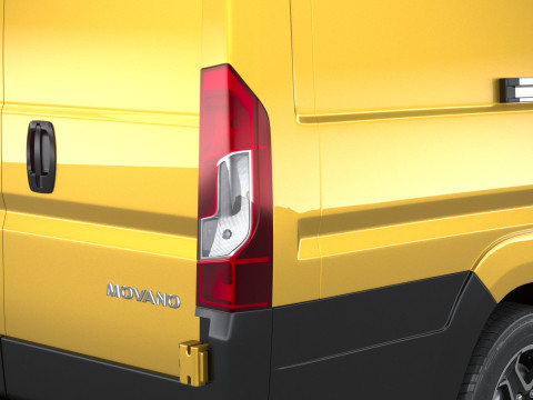 Opel Movano L4H3 2024 3D Model
