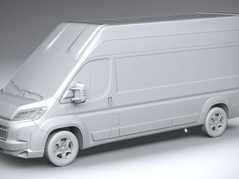 Opel Movano L4H3 2024 3D Model