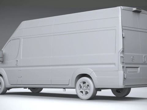 Opel Movano L4H3 2024 3D Model