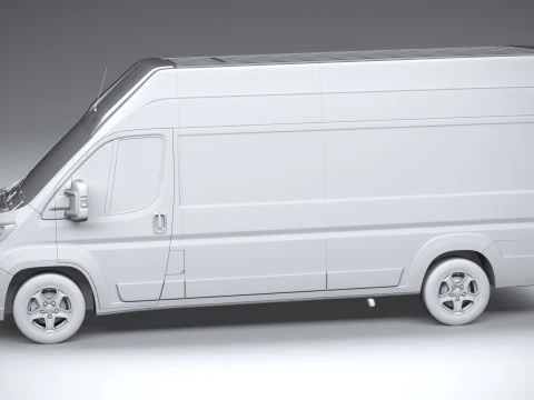 Opel Movano L4H3 2024 3D Model