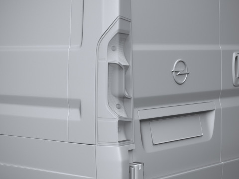 Opel Movano L4H3 2024 3D Model