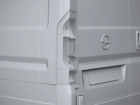 Opel Movano L4H3 2024 3D Model